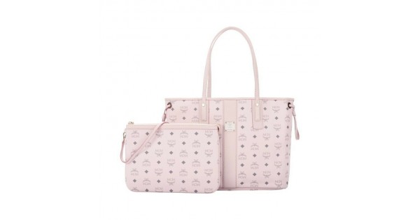 Mcm shoulder bag pink deals