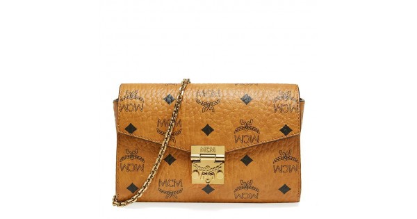 MCM Printed Messenger Bag Envelope Bag Lady Shoulder Bag