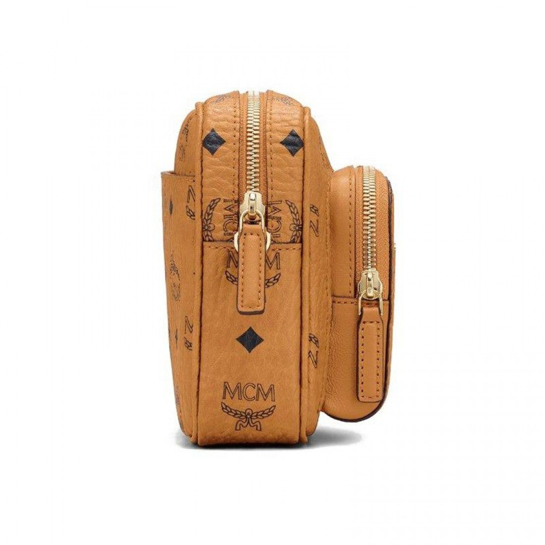 MCM Small Crossbody Bag In Visetos Printed Logo Shoulder Bag Ladies