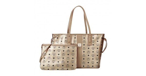 Mcm tote beige 2025