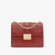 Charles Keith Chain Flap Shoulder Bag Clay Charles Keith Chain Flap Shoulder Bag Clay