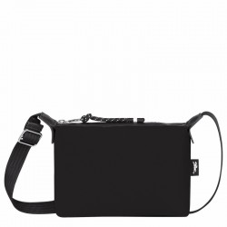 Women Longchamp Le Pliage Energy Pouch Recycled Canvas Black