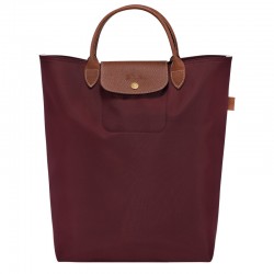 Women Longchamp Le Pliage Original M Tote Bag Burgundy