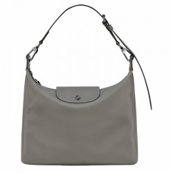 Women Longchamp Le Pliage Xtra M Hobo Bag Turtledove Leather