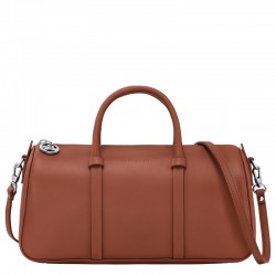 Women Longchamp Daylong M Handbag Cognac