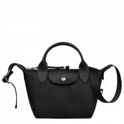 Women Longchamp Le Pliage Energy Xs Handbag Recycled Canvas Black
