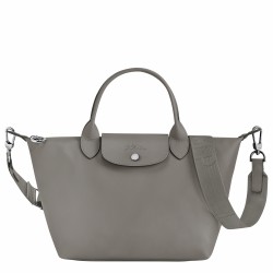 Women Longchamp Le Pliage Xtra S Handbag Turtledove Leather