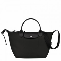 Women Longchamp Le Pliage Energy S Handbag Recycled Canvas Black