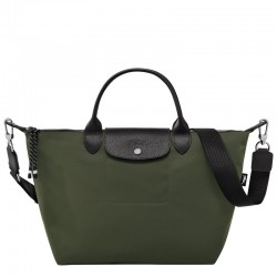 Women Longchamp Le Pliage Energy L Handbag Khaki