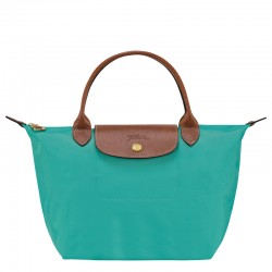Women Longchamp Le Pliage Original S Handbag Recycled Canvas Turquoise