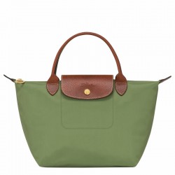 Women Longchamp Le Pliage Original S Handbag Recycled Canvas Lichen