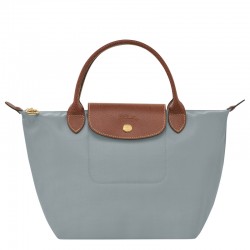 Women Longchamp Le Pliage Original S Handbag Recycled Canvas Steel