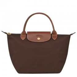 Women Longchamp Le Pliage Original S Handbag Recycled Canvas Ebony