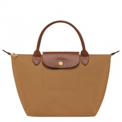 Women Longchamp Le Pliage Original S Handbag Recycled Canvas Fawn