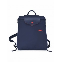 Women Longchamp Le Pliage Club Backpack Navy