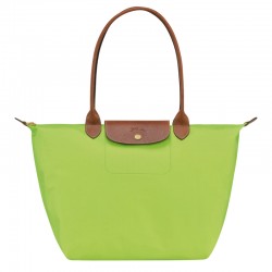 Women Longchamp Le Pliage Original L Tote Bag Recycled Canvas Light Green