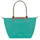 Women Longchamp Le Pliage Original L Tote Bag Recycled Canvas Turquoise Women Longchamp Le Pliage Original L Tote Bag Recycled Canvas Turquoise