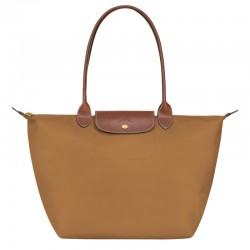 Women Longchamp Le Pliage Original L Tote Bag Recycled Canvas Fawn