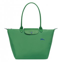 Women Longchamp Le Pliage Club Shoulder L Bag Cactus 70th Anniversary Edition