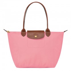 Women Longchamp Le Pliage Original M Tote Bag Recycled Canvas Marshmallow