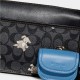 Men Coach Heritage Convertible Crossbody in Signature Canvas with Creature Print