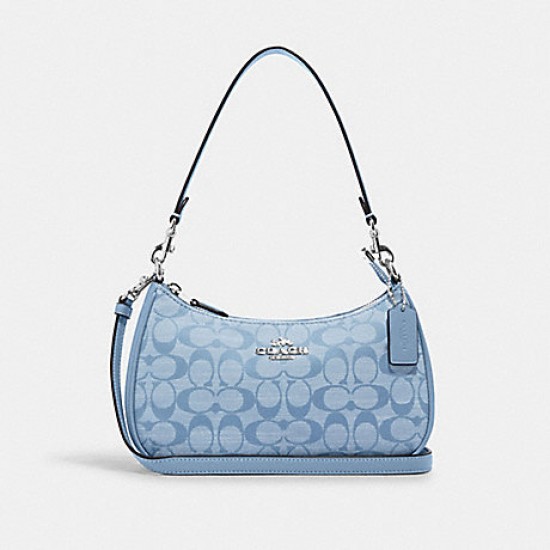 Blue white coach new arrivals purse