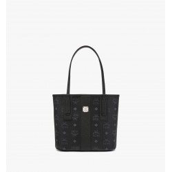 MCM Women Reversible Liz Shopper Mini in Visetos Black