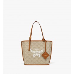 MCM Women Himmel Shopper Mini in Lauretos Beige