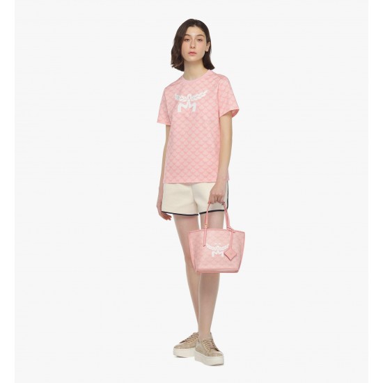MCM Women Himmel Shopper Mini in Lauretos Pink