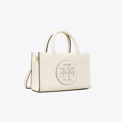 Women Tory Burch Mini Ella Bio Tote Warm White