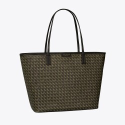 Women Tory Burch Ever Ready Zip Tote Black