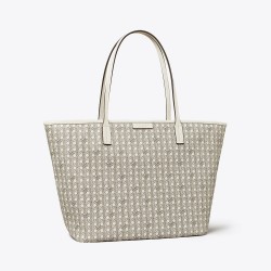 Women Tory Burch Ever Ready Zip Tote Ivory