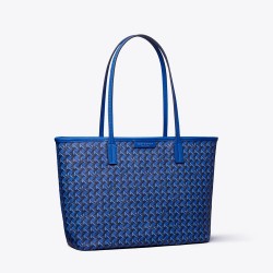 Women Tory Burch Small Ever Ready Zip Tote Mediterranean Blue