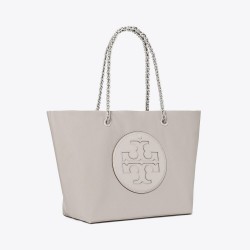 Women Tory Burch Ella Chain Tote Bay Gray