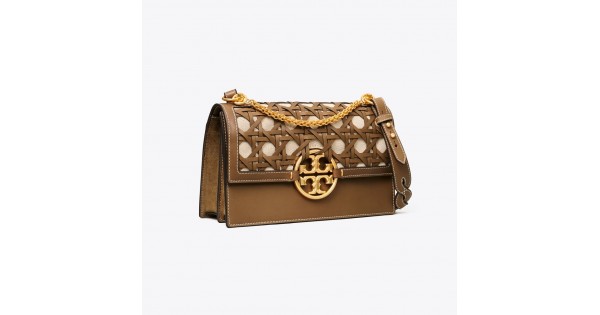 バッグ WARENFAUS Time weaver shoulder[BROWN] High End Retro Large Capacity Bag, New Women's Bag, Autumn