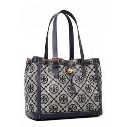 Women Tory Burch T Monogram Jacquard Small Tote Bag