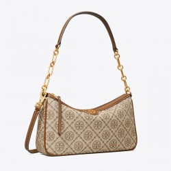 Women Tory Burch T Monogram Jacquard Studio Bag Hazel