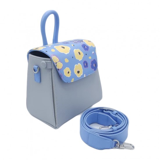 Merimies Little Floral Collection Daisy Blue Bag