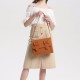 Merimies Plain Pretty Brown Bag L Size