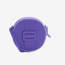 Merimies Candy Color Mini Round Bag Purple Bag