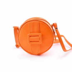 Merimies Fluorescent Round Bag Neon Orange Bag