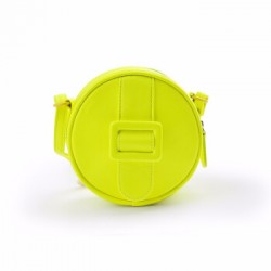 Merimies Fluorescent Round Bag Neon Yellow Bag