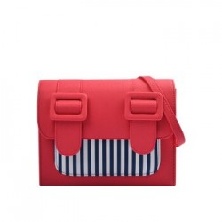 Merimies Mix Passion Stripe Cute Pink Strip Bag